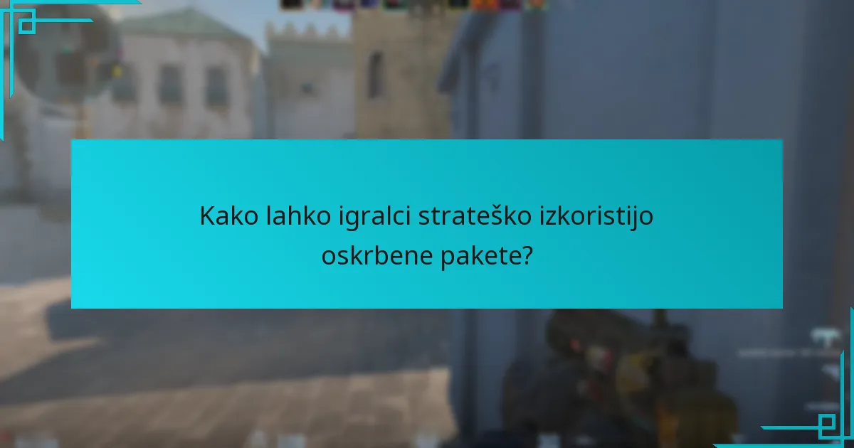 Kako se frekvenca padanja oskrbnih paketov primerja z drugimi igrami?