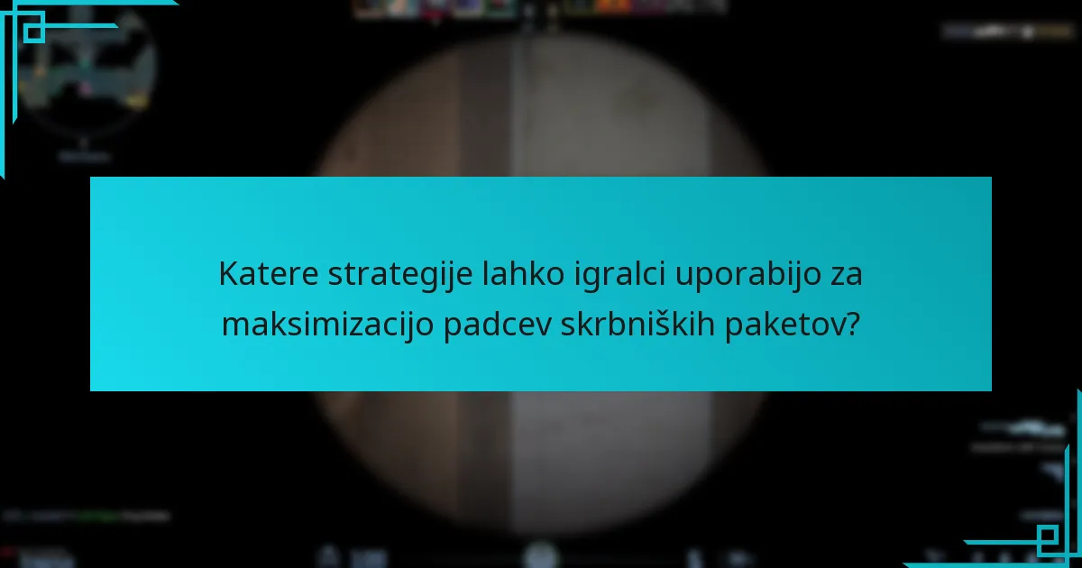 Katere so tveganja, povezana s padci skrbniških paketov?